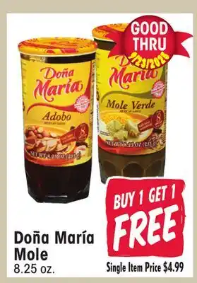 Jewel-Osco Doña María Mole offer