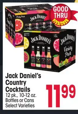 Jewel-Osco Jack Daniel's Country Cocktails offer