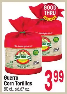 Jewel-Osco Guerro Corn Tortillas offer
