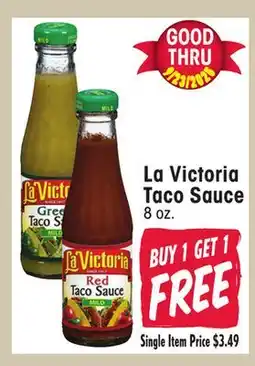 Jewel-Osco La Victoria Taco Sauce offer