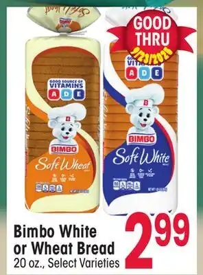Jewel-Osco Bimbo White or Wheat Bread offer