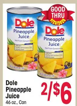 Jewel-Osco Dole Pineapple Juice offer