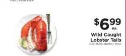 ShopRite Wild-Caught Lobster Tails offer