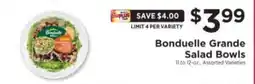 ShopRite Bonduelle Grande Salad Bowls offer