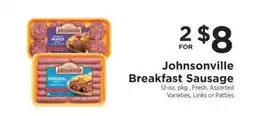 ShopRite Johnsonville Breakfast Sausage offer