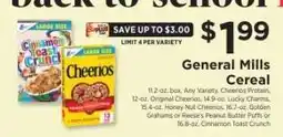 ShopRite General Mills Cereal offer