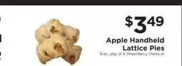 ShopRite Apple Handheld Lattice Pies offer