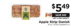ShopRite Apple Strip Danish offer
