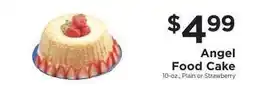 ShopRite Angel Food Cake offer