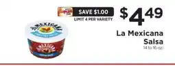 ShopRite La Mexicana Salsa offer