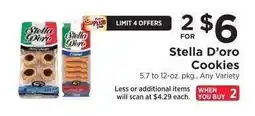 ShopRite Stella D'oro Cookies offer