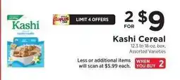 ShopRite Kashi Cereal offer