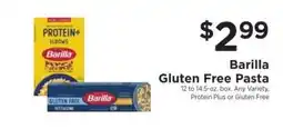ShopRite Barilla Gluten Free Pasta offer