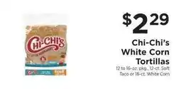 ShopRite Chi-Chi's White Corn Tortillas offer