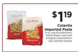 ShopRite Colavita Imported Pasta offer