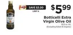 ShopRite Botticelli Extra Virgin Olive Oil offer