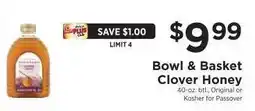 ShopRite Bowl & Basket Clover Honey offer