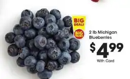 Kroger 2 lb Michigan Blueberries offer