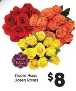 Kroger Bloom Haus Dozen Roses offer