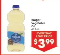 Kroger Kroger Vegetable Oil offer