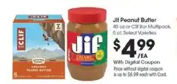 Kroger Jif Peanut Butter offer