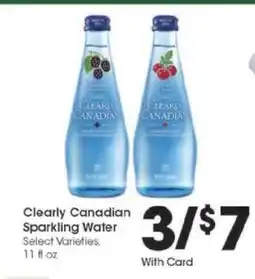 Kroger Clearly Canadian Sparkling Water offer