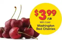 Kroger Washington Red Cherries offer