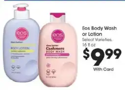 Kroger Eos Body Wash or Lotion offer