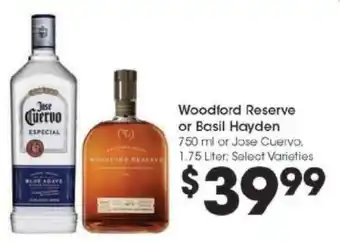 Kroger Woodford Reserve or Basil Hayden offer