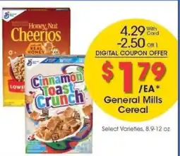 Kroger General Mills Cereal offer