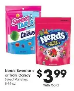 Kroger Nerds, Sweetarts or Trolli Candy offer