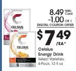 Kroger Celsius Energy Drink offer