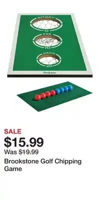 Kohl's Brookstone Golf Chipping Game offer