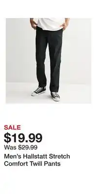 Kohl's Men's Hallstatt Stretch Comfort Twill Pants offer