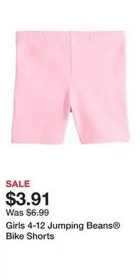 Kohl's Girls 4-12 Jumping Beans Bike Shorts offer