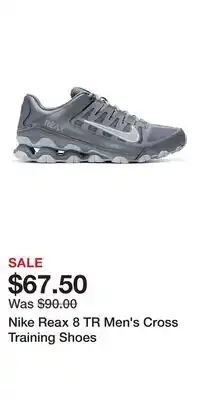 Kohl's Nike Reax 8 TR Men's Cross Training Shoes offer