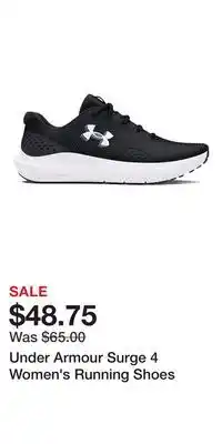 Kohl's Under Armour Surge 4 Women's Running Shoes offer