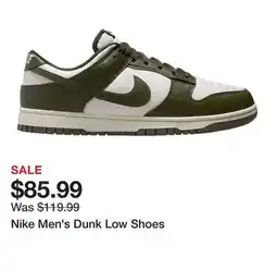 Dick's Sporting Goods Nike Men's Dunk Low Shoes offer