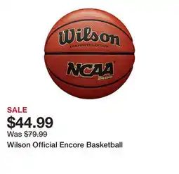 Dick's Sporting Goods Wilson Official Encore Basketball offer