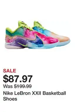Dick's Sporting Goods Nike LeBron XXII Basketball Shoes offer