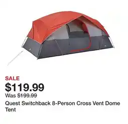 Dick's Sporting Goods Quest Switchback 8-Person Cross Vent Dome Tent offer