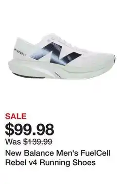 Dick's Sporting Goods New Balance Men's FuelCell Rebel v4 Running Shoes offer