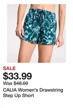 Dick's Sporting Goods CALIA Women's Drawstring Step Up Short offer