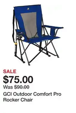 Dick's Sporting Goods GCI Outdoor Comfort Pro Rocker Chair offer