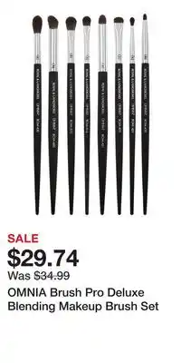 Nordstrom OMNIA Brush Pro Deluxe Blending Makeup Brush Set offer