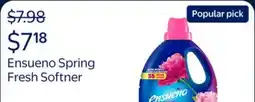 Walmart Ensueno Spring Fresh Softner offer