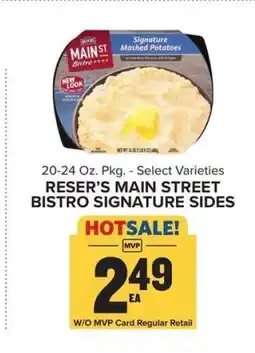 Food Lion RESER'S MAIN STREET BISTRO SIGNATURE SIDES offer