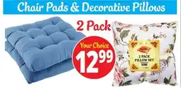 Ocean State Job Lot Chair Pads & Decorative Pillows offer