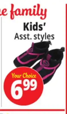 Ocean State Job Lot Kids' Water Shoes offer
