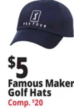 Ocean State Job Lot Famous Maker Golf Hats offer